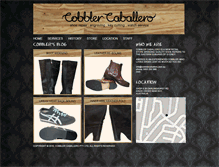 Tablet Screenshot of cobblercaballero.com.au